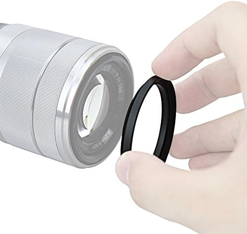 Ninolit Step Up Yüzük için 49mm için 62mm Kamera Lens Alüminyum Alaşım Adaptör Halkası (Step-Up Yüzük)