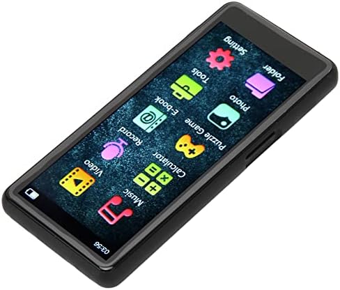 MP4 Müzik Çalar, FM Radyo 3.5 İnç HD Tam Dokunmatik Ekran Müzik Çalar Yetişkinler ve Çocuklar için Günlük Spor için (64 GB