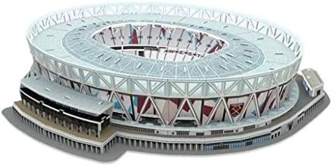 NANOSTAD West Ham United'ın Londra Stadyumu 3D Bulmaca, Çok Renkli