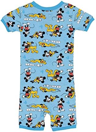 Disney Bebek Küçük Denizkızı / Mickey Minnie Mouse Ayaksız Rahat Pamuklu Onesie Pijama