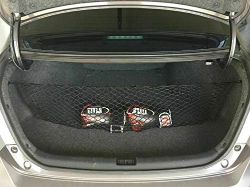 EACCESSORİES Honda Accord 2013-2023 için EA Arka Bagaj Düzenleyici kargo ağı-Sedan için Zarf Tarzı kargo Ağı-Premium Mesh