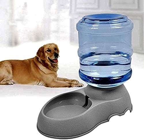 Pet 2 Paket Pet Su Besleyici Dağıtıcı Otomatik Pet Waterer Köpek Kedi Su Gıda Combo Pet su sebili İstasyonu Otomatik Yerçekimi