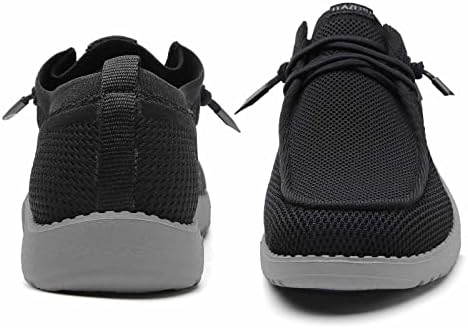 Erkekler Ekstra Geniş Ayakkabılar - Erkekler için Geniş Yürüyüş Ayakkabısı Geniş Genişlik-Plantar Fasiit için Erkek Mokasen