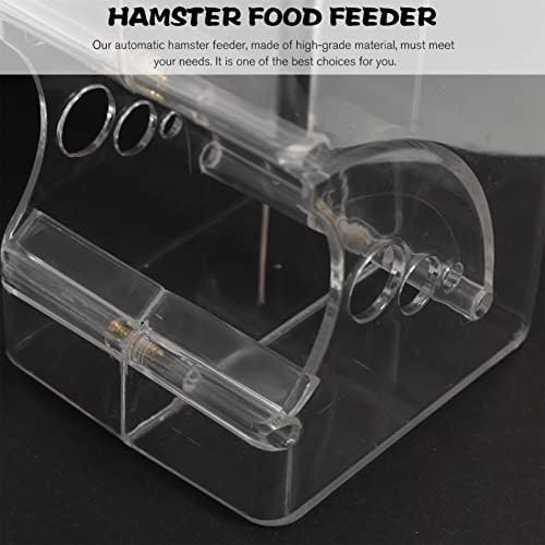 POPETPOP Hamster Kafesi Aksesuarları Kobay Besleyici Kullanımlık Sıçan Besleyici Otomatik Su Besleyici Hamster mama besleyici