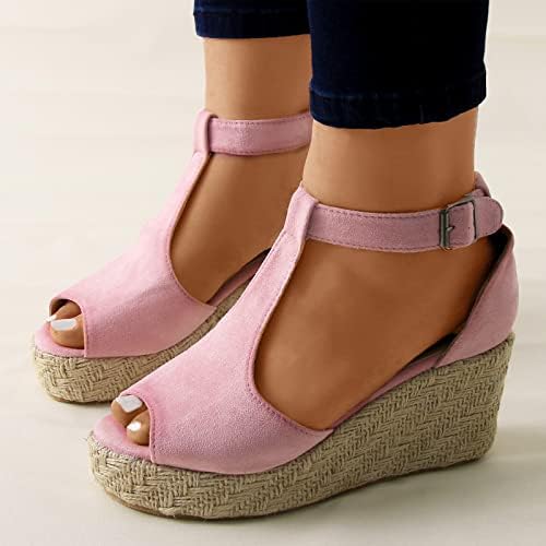 ENVEZ Sandalet Kadınlar için Rahat Burnu açık Terlik Slaytlar Yaz Kaymaz plaj ayakkabısı Geniş Fit Flip Flop Sandalet