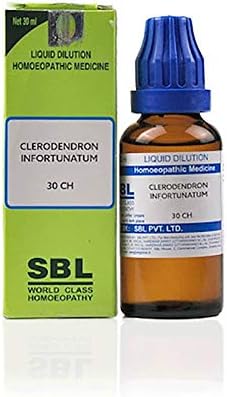 SBL Clerodendron Infortunatum Seyreltme 30 çay kaşığı