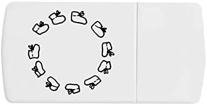 Tablet Bölücülü Azeeda 'Bebek Ayakkabısı Çemberi' Hap Kutusu (PI00019928)