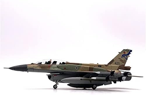RCESSD Kopya Uçak Modeli 1: 72 İsrail Hava Kuvvetleri için F-16i A4 Skyhawk Strike Askeri Avcı Modeli Die-Cast Metal Uçak