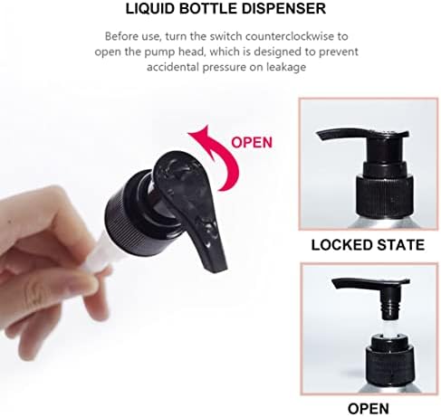 Seyahat Şampuanı Yüz Losyonu Dispenseri Pompalı 4 adet Spiral Duş Şişesi Sıvı Şişe Sıvı Şişe Dispenseri Alüminyum Şişeler