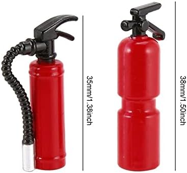 JKAHOBBY RC Ölçekli Aksesuarları 8 in 1 RC Paletli dekorasyon aksesuarı Kiti Yangın Söndürücü / Yakıt Deposu / Kürek w /