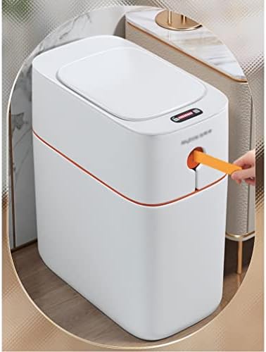 LXXSH Elektronik Otomatik çöp tenekesi Otomatik Paketleme 13L Ev Tuvalet Banyo atık çöp tenekesi akıllı sensörlü çöp kovası