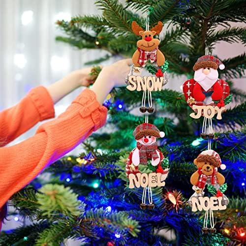 Pil Çelenk 6ft Noel Dekorasyon Malzemeleri Noel Ağacı Küçük Kolye Kar Tanesi Altın Harf Kartı Kolye Paskalya Çelenk Süslemeleri