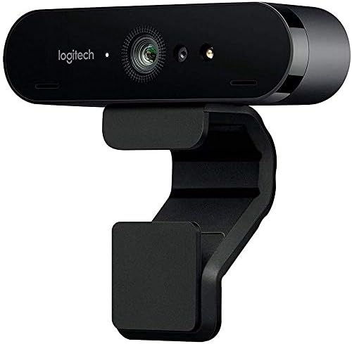 Video Konferans, Kayıt ve Akış için Logitech BRİO Ultra HD Web Kamerası-Siyah