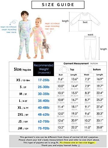 VAENAIT BEBEK 12 M-12 Yürüyor Çocuk Erkek Kız %100 % Pamuk Ebru Sung Fit Pijama Pijama 2 adet Pjs Seti