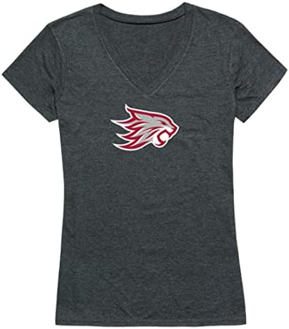 W Cumhuriyeti Kaliforniya Eyalet Üniversitesi, Chico Wildcats kadın Kül Tee T-Shirt