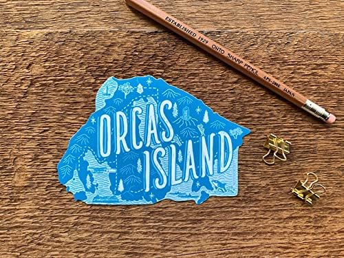 Orcas Adası, WA Çıkartması