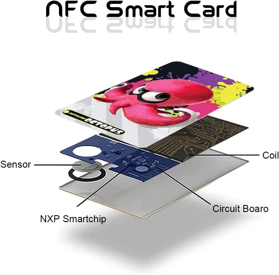 20 adet NFC Kartları Splatoon 3 ve Splatoon 2 Mini Kartlar ile Uyumlu Anahtarı Wii U ve Yeni 3DS