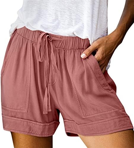 Kot şort Bayan Moda İpli Yüksek Belli Sıkı Kot Şort Cepler ile Püsküller Hem Mini Sıcak kısa pantolon