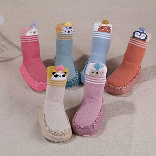 Eoaılr Bebek Ayakkabıları Bebek Erkek Kız Bebek Çorap Ayakkabı bebek ayakkabısı Kat Çorap Ayakkabı Ayı Dış Giyim Panda Hediyeler