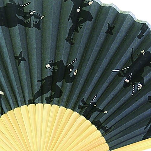 Japonya Altın Madalya Katlanır Fan Ninja