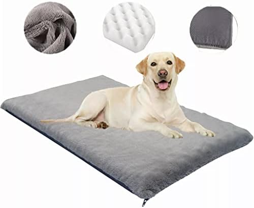 LEPSJGC Büyük köpek yatağı Mat ortopedik hafızalı köpük köpek evi Çıkarılabilir Yıkanabilir köpek kanepesi Yatak Küçük Orta