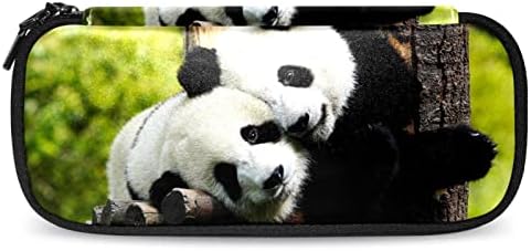 Hayvan Sevimli Panda Kalem Çantası Kalem Çantası Kırtasiye Çantası Durumda Organizatörler