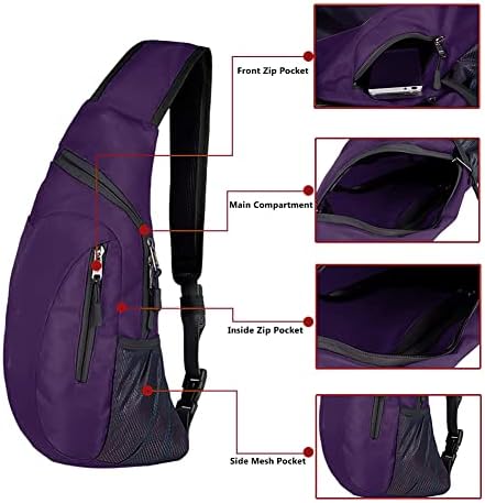 Peıcees askılı çanta Erkek Kadın Omuz Sırt Çantası Mini Göğüs Günü Çantası Küçük Çapraz Vücut Paketi