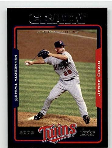 Jesse Crain Kartı 2005 Topps Siyah 447-Slabbed Beyzbol Kartları