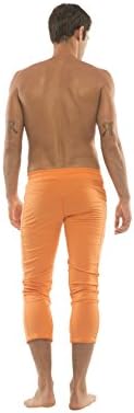 4-rth Erkek 3/4 Uzunluk Fermuarlı Cebi Capri Yoga Pantolon amerika'da Yapılan Modal Fransız Terry Kaliforniya Streç Fit Avrupa