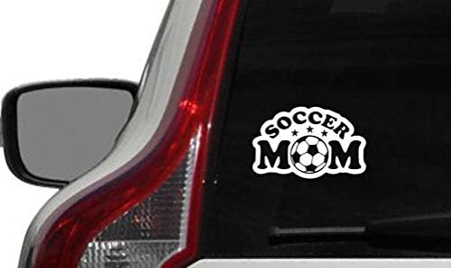 Futbol Anne Yıldız Oyuncu Araba Vinil Sticker Çıkartması Tampon Sticker Oto Arabalar Kamyonlar için Cam Özel Duvarlar Windows