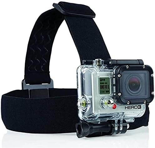 Navitech 8 in 1 Eylem Kamera Aksesuarı Combo Kiti ile Kırmızı Kılıf ile Uyumlu Hahoco 4K Eylem Kamera