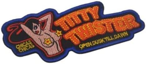 Titty Twister Taktik Yama Askeri İşlemeli Moral Etiketleri Rozeti İşlemeli Logo Yama DIY Aplike Omuz Yama Nakış Hediye Yama