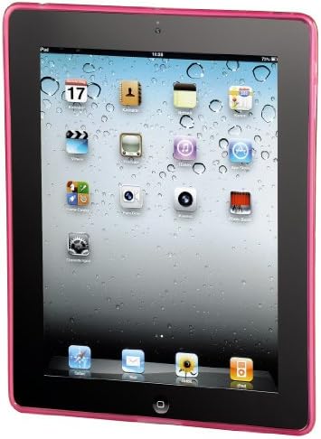 Apple iPad 2 için Hama Çizgili Koruyucu Kapak-Pembe