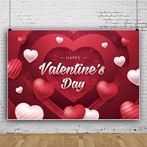 Chilfamy Sevgililer Günü Süslemeleri, Seni Seviyorum Sevgililer Günü Partisi Malzemeleri için Zemin Afişi, Onun için Büyük