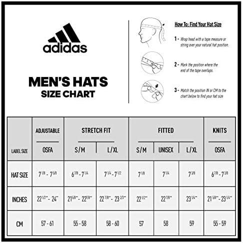adidas erkek Superlite Eğitmen 3 Performans Rahat Fit Ayarlanabilir Koşu ve Antrenman Şapkası