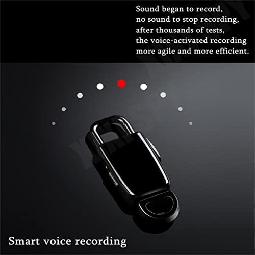 DLOETT Ses Kaydedici Mini Kayıt Kulaklık Mikro Ses Kayıt Ses Flash usb sürücü Küçük Anahtarlık