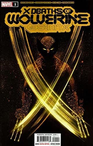 X Wolverine'in Ölümleri 1 VF / NM ; Marvel çizgi romanı
