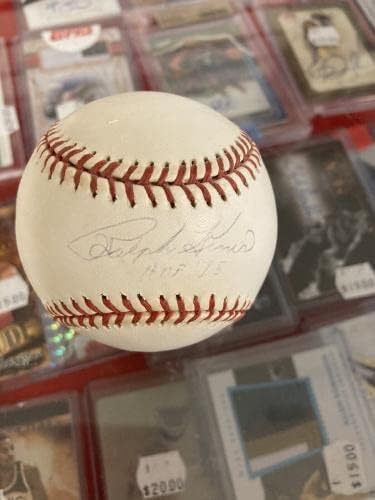 Ralph Kiner İmzalı Resmi N. L. Beyzbol Yalnızca PSA / DNA etiketi - İmzalı Beyzbol Topları