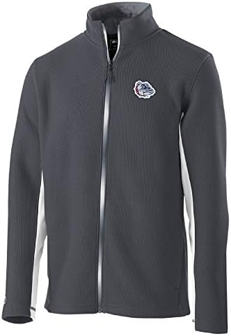 Ouray Sportswear NCAA Gonzaga Bulldogs Ters Ceket, X-Large, Karbon / Beyaz