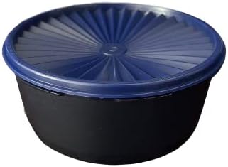Yeni Tupperware Servalier Teneke Kutu 8 Bardak / 1.9 L Sıvı Sızdırmaz Contalı Çivit Mavisi