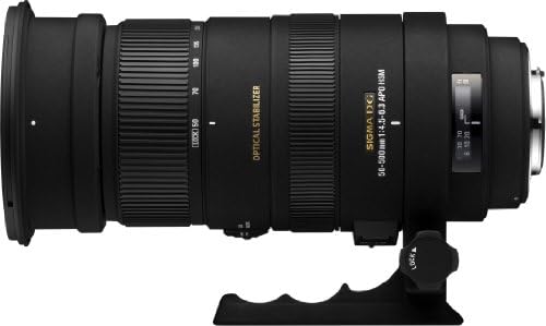 Sigma 50-500mm f/4.5-6.3 APO DG OS HSM SLD Ultra Telefoto zoom canon lensi Dijital SLR fotoğraf makinesi