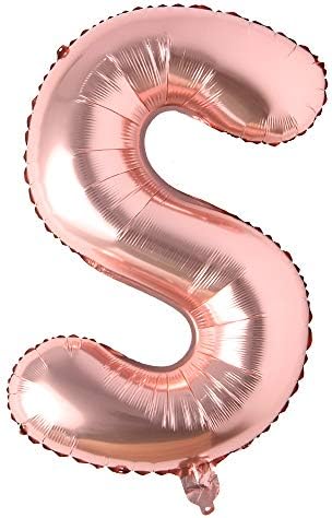Gül Altın 32 inç Harf Balonlar Alfabe Balonlar Folyo Mylar Parti Düğün Bekarlığa Veda Doğum Günü Gelin Duş Mezuniyet Yıldönümü