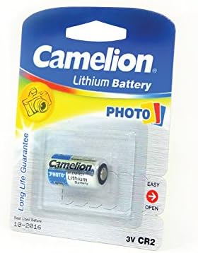Camelion Camelion 3 volt CR2 Lityum Pil, Tekli Paket