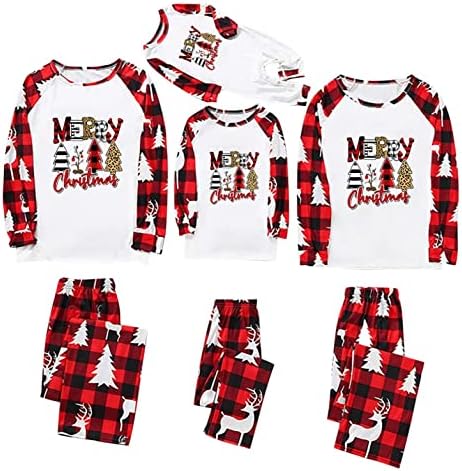 Aile Tatil Pijama Büyük Ve Uzun Boylu Aile Eşleştirme Kıyafetler Noel Aile Noel Pijama Kar Tanesi