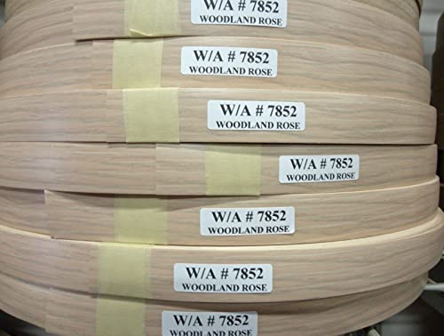 Woodland Rose Wilsonart 7852 PVC, 15/16 inç x 600' fit Rulolarda 1/50 Kalınlığında