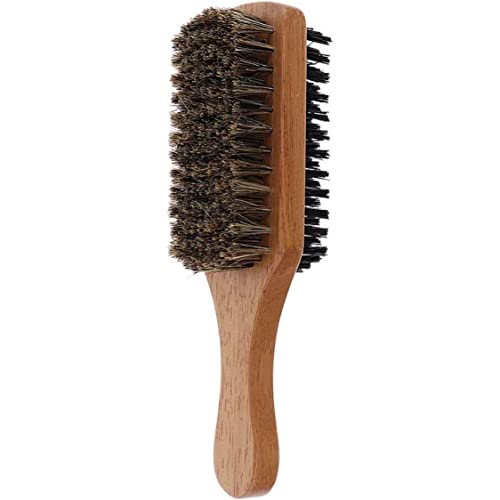 Erkek Saç Fırçası Kıl Şekillendirici Sakal Saç Fırçası,ince,ince,kısa,uzun,kalın,Kıvırcık, Dalgalı saçlar için Doğal ahşap