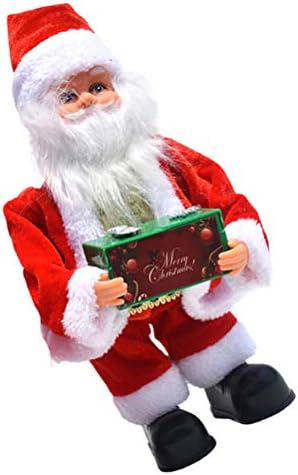 1 adet elektrikli Noel Noel Baba müzik kutusu Bebek Süsleme (Pilsiz) Noel Süsleri
