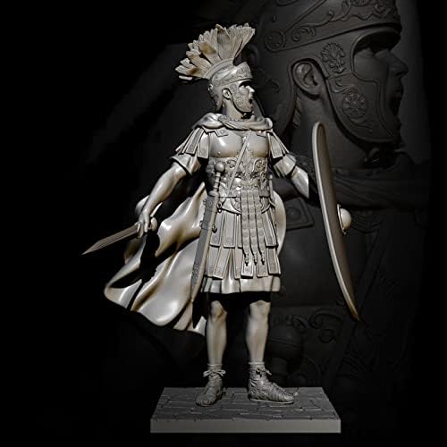 ETRİYE 1/24 75mm Tarihi Tema Antik Roma Komutanı Reçine Karakter model seti, boyasız ve demonte Minyatür kiti / / V6T943