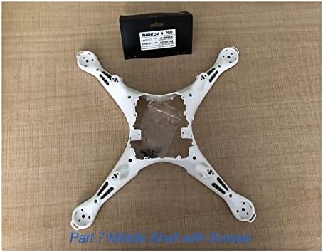 [Drone Aksesuarları] DJI Phantom 4 Pro için Drone Aksesuarları Orijinal Parça - Gövde Kabuğu Pusula vidalı Üst orta kapak