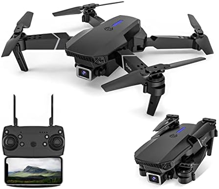 E88 Fpv Mini Drone 4 k Profesyonel Hava Fotoğrafçılığı Uzun Menzilli Katlanır kameralı dört pervaneli helikopter Uzaktan